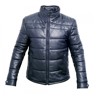 Mens Fashion Leather Jackets-HL -10116